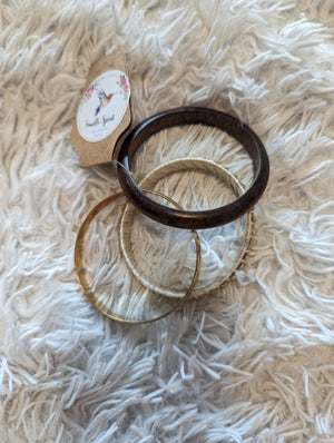 E-piece Bangle Set